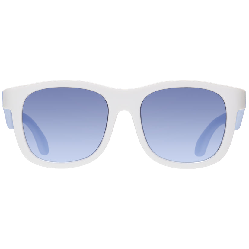 Fade to Blue Color Block Navigator Sunglasses