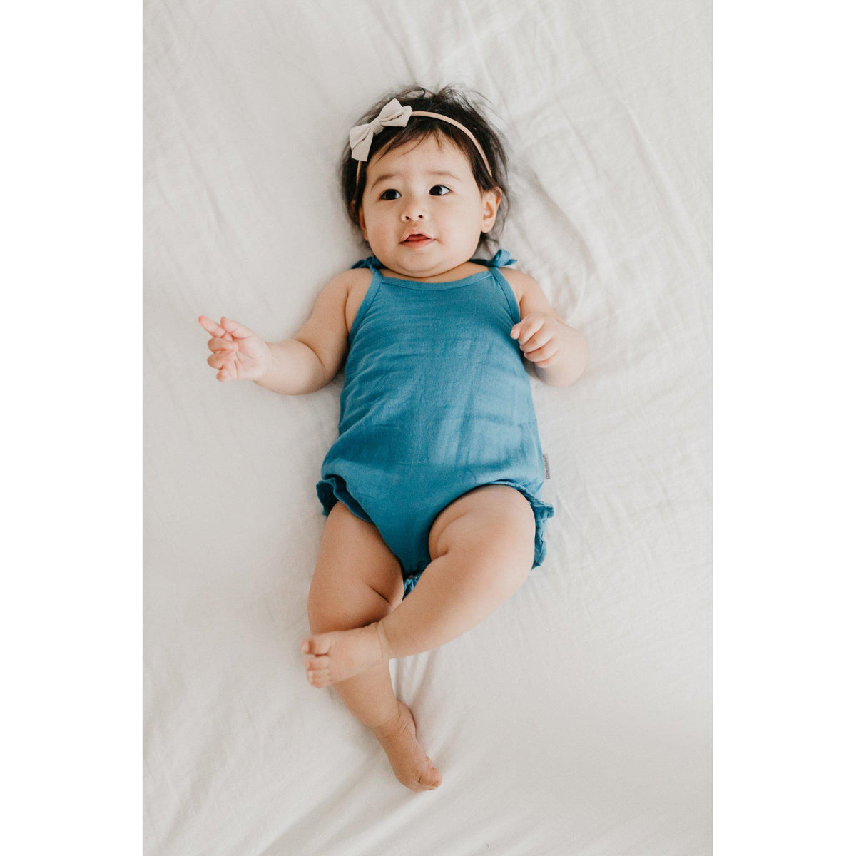 Organic Sleeveless Ruffle Bodysuit – Bluebird Baby & Toys