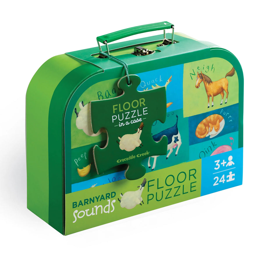 24-Piece Case Puzzle - Barnyard Sounds