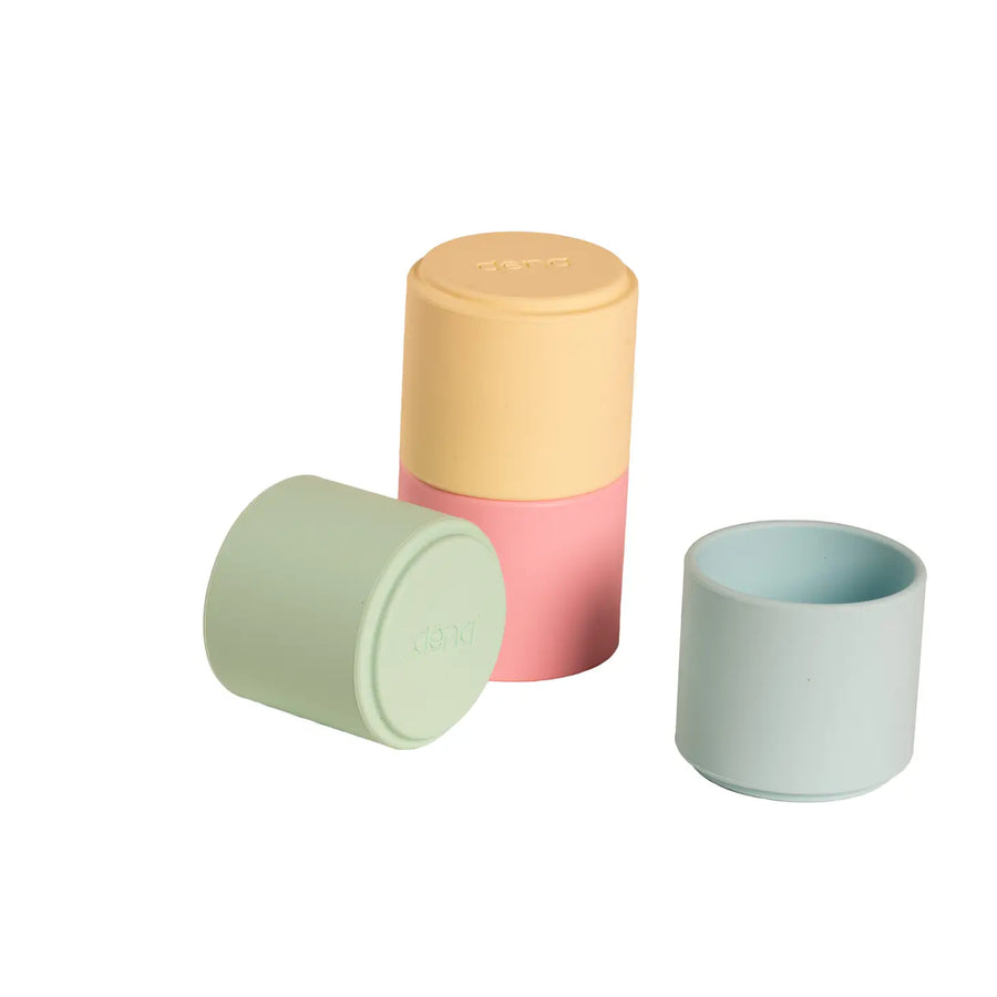 4 Silicone Stacking Cups