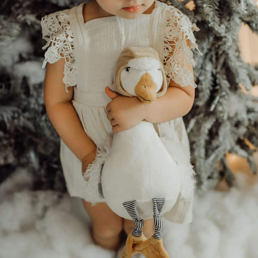 Avery the Aviator Snow Goose