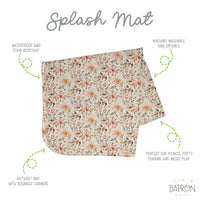 Waterproof Splash Mat - Delilah Floral