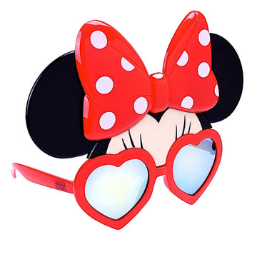 Officially Licensed Minnie Mouse Heart Frame Sun-Stache