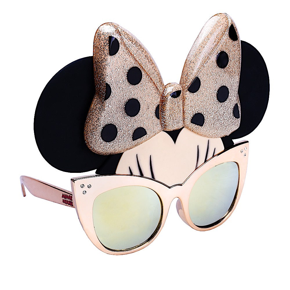 Officially Licensed Rose Gold Minnie Mouse Sun-Staches
