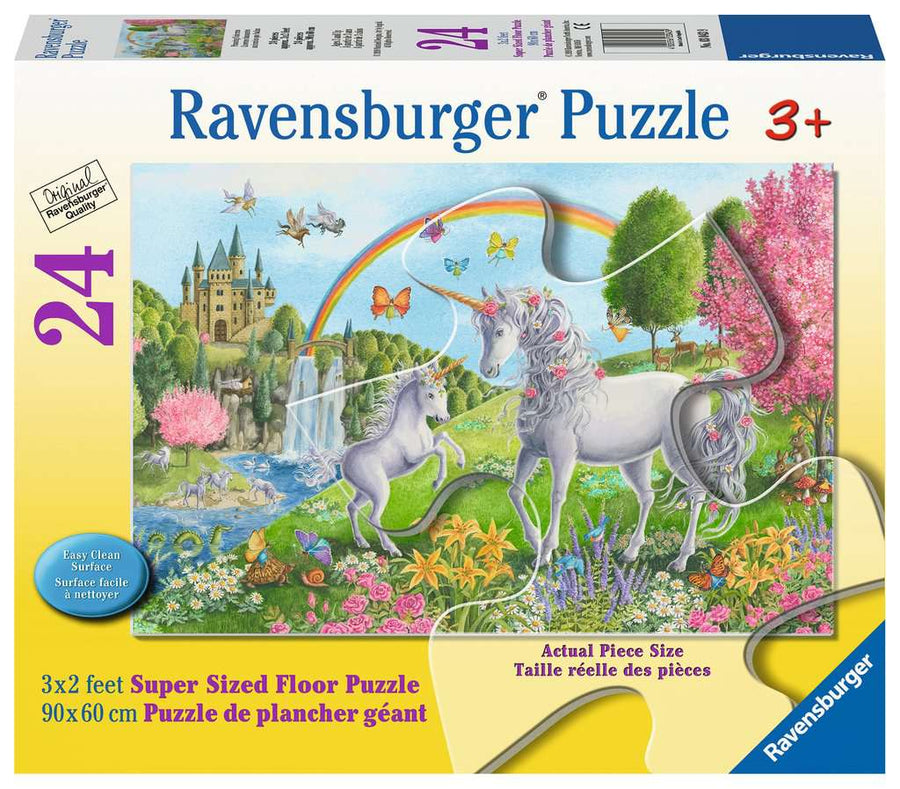Prancing Unicorns Puzzle 24 PCS