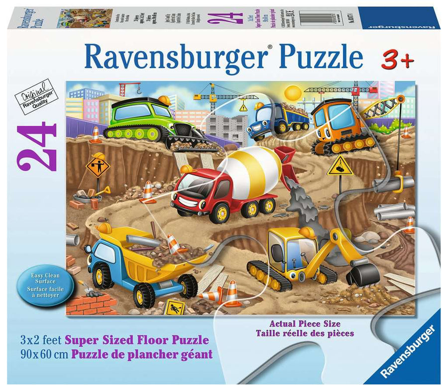 Construction Fun Puzzle 24 PCS