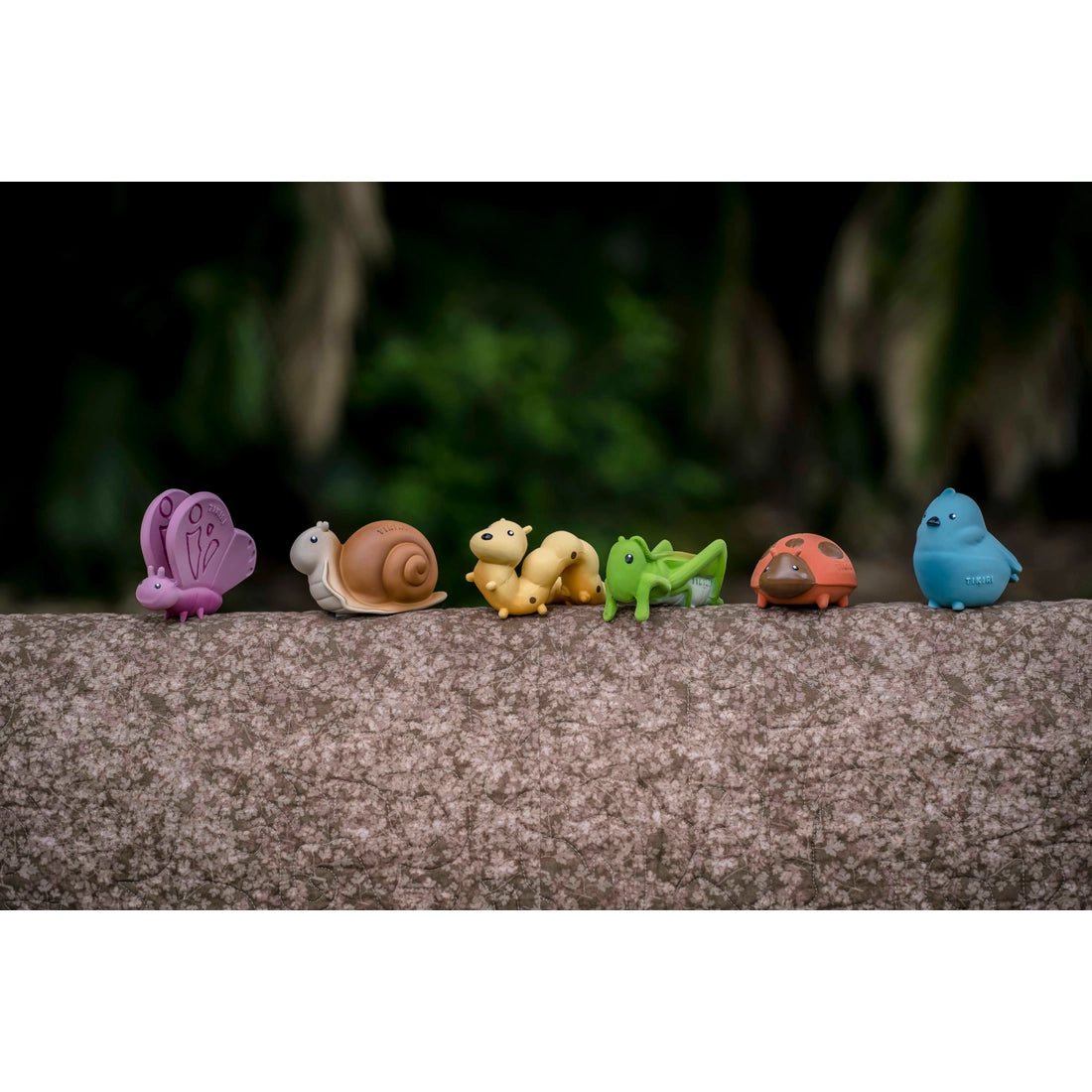 Snail - Natural Organic Rubber Teether, Rattle & Bath Toy