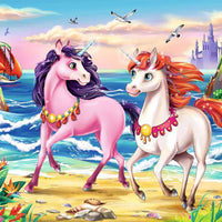Beach Unicorns Magic Show Puzzle 35 PCS