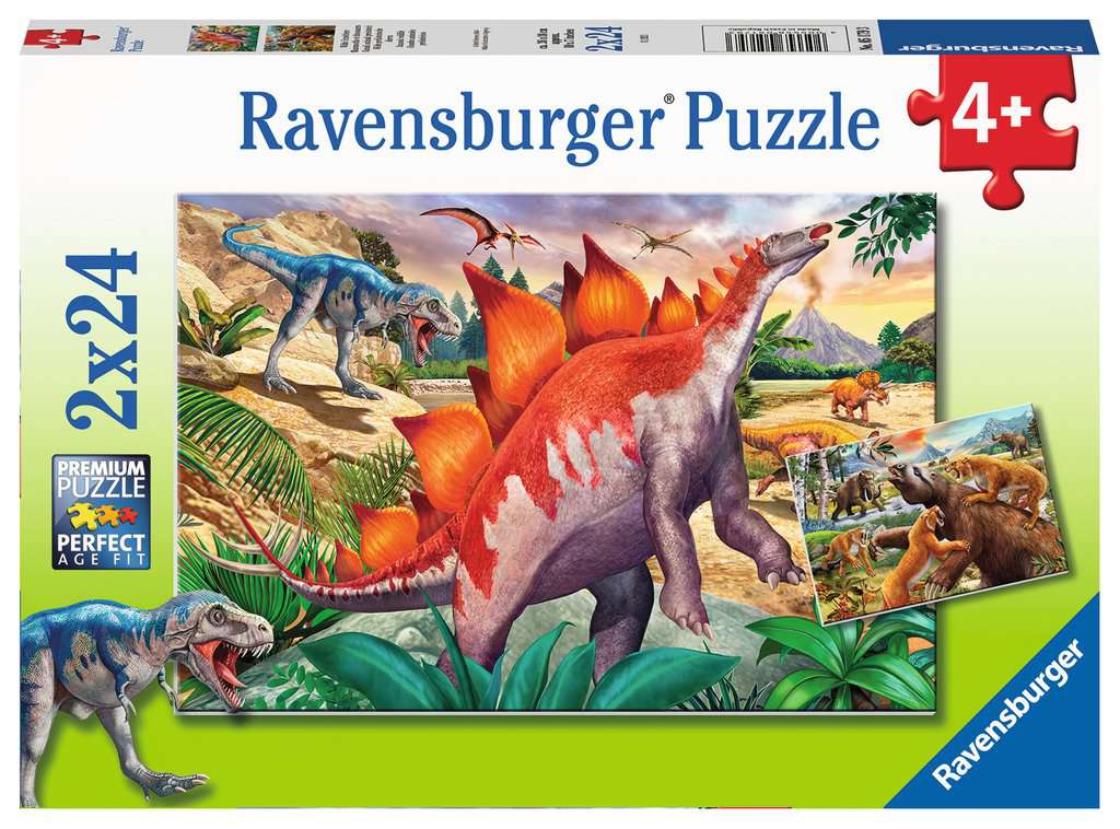 Jurassic Wildlife Puzzle 24 PCS