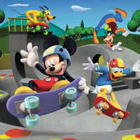 Disney Mickey and Minnie: At the Skate Park Puzzle 100 PCS