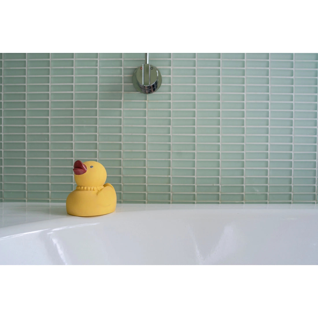 Tara the Duck - Natural Organic Rubber Teether, Rattle & Bath Toy