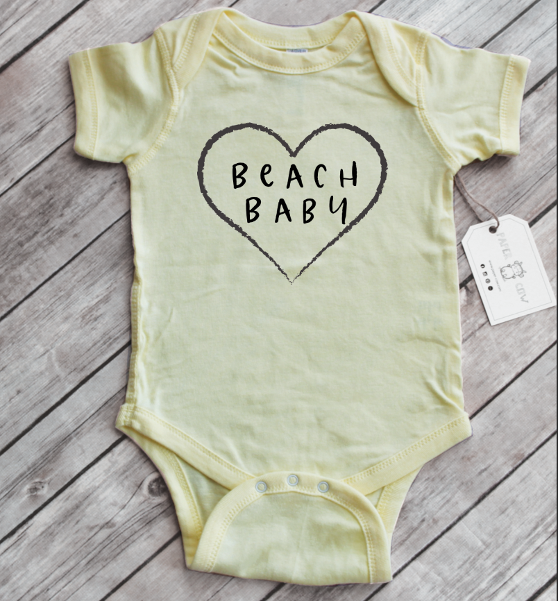 Beach Baby Baby Bodysuit