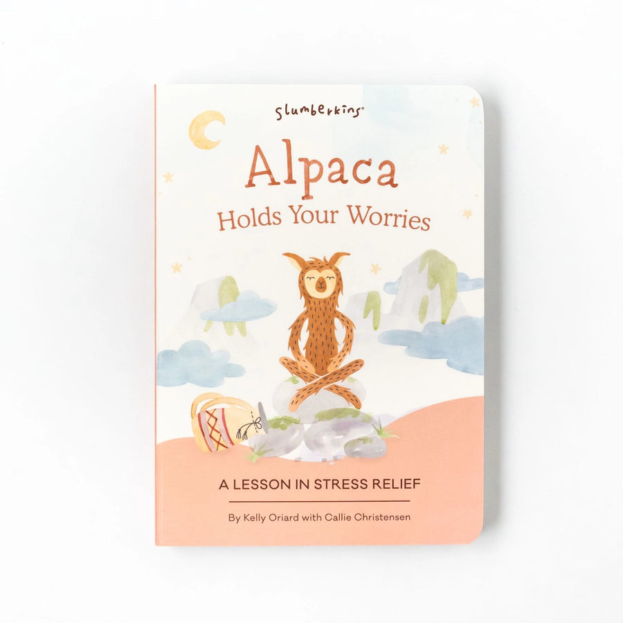 Alpaca Holds Your Worries: A Lesson in Stress Relief