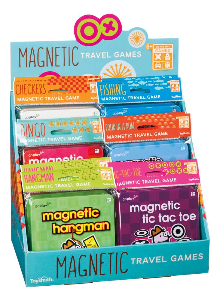 Magnetic Travel Games, Assortment of 6 Games