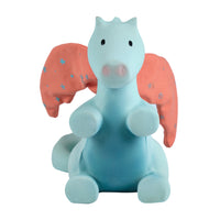 Sunrise Dragon Natural Organic Rubber Rattle & Crinkle Wings