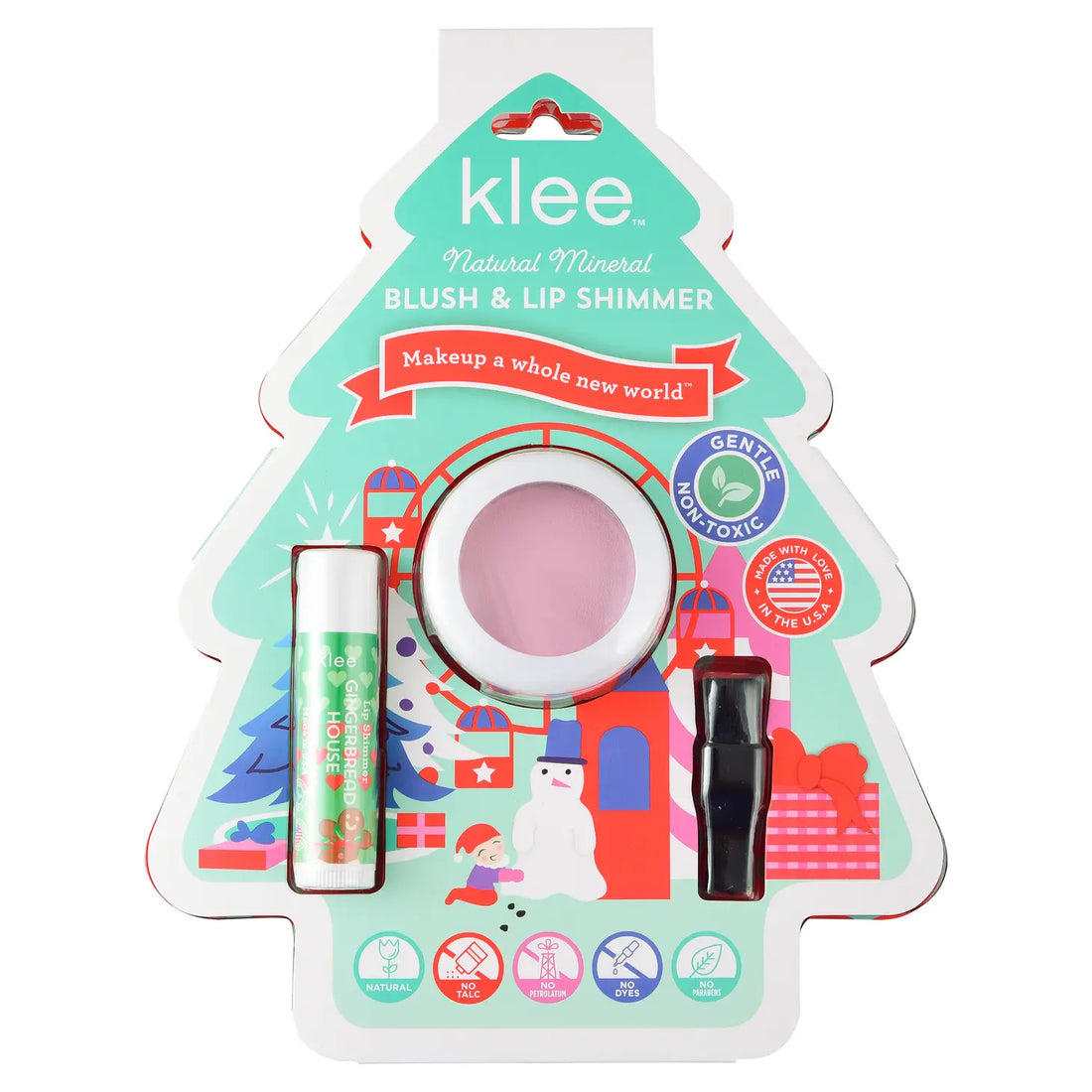 Winter Pop - Holiday Blush and Lip Shimmer Set