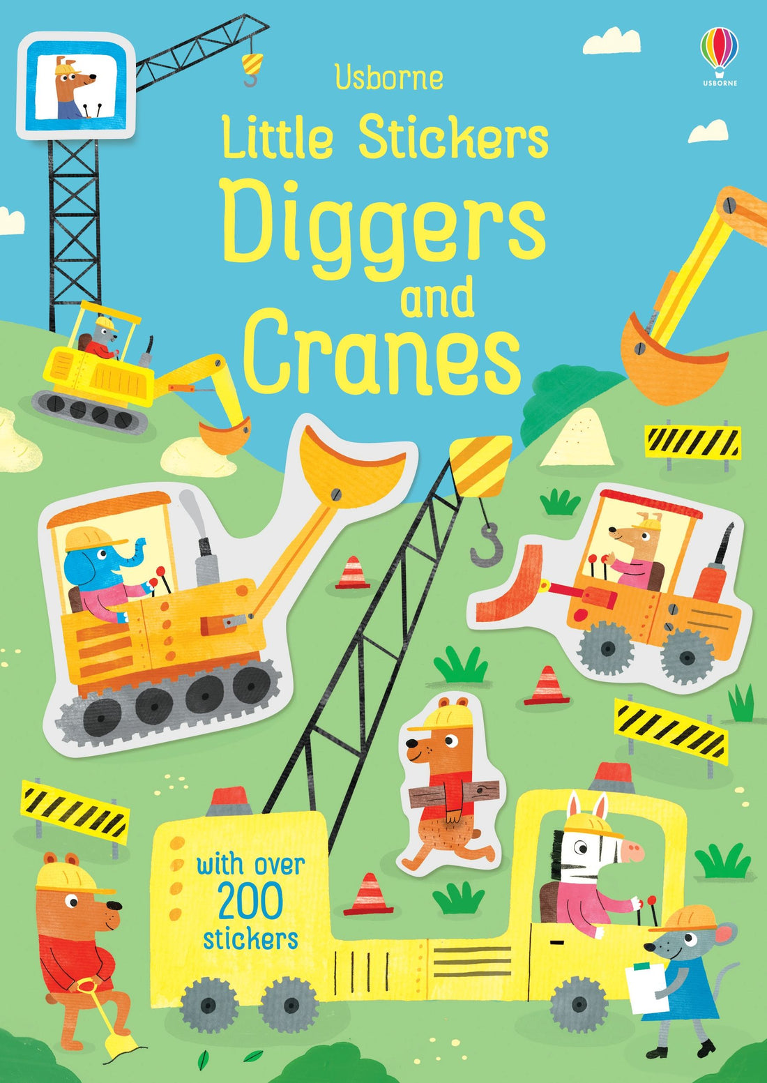 Little Stickers- Diggers and Cranes