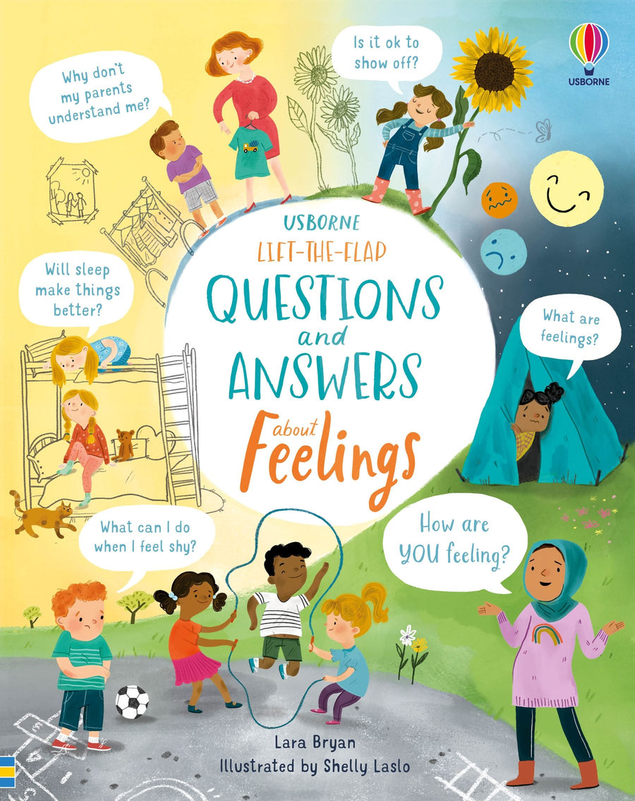 Lift-the-flap Questions and Answers about Feelings