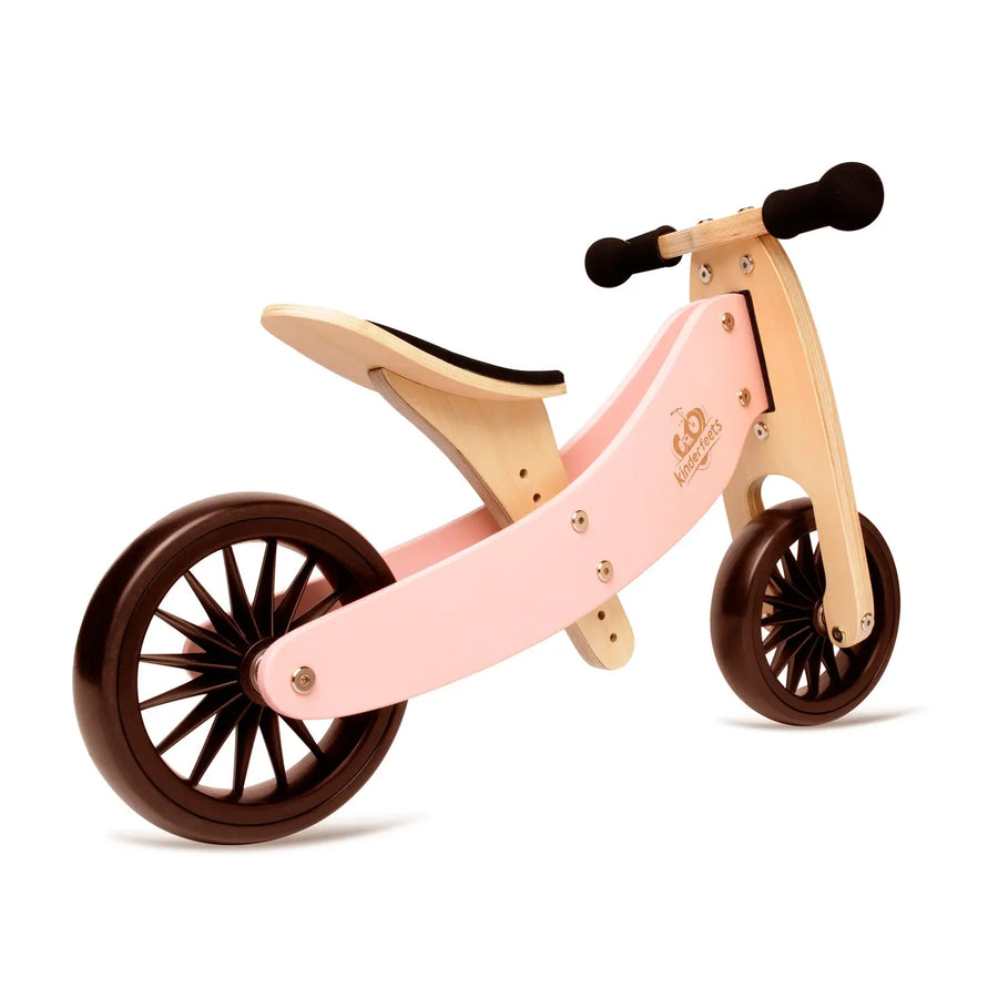 Tiny Tot Plus 2-in-1 Wooden Balance Bike & Tricycle