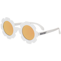 Flower Shaped Polarized Sunglasses with Mirrored Lenses