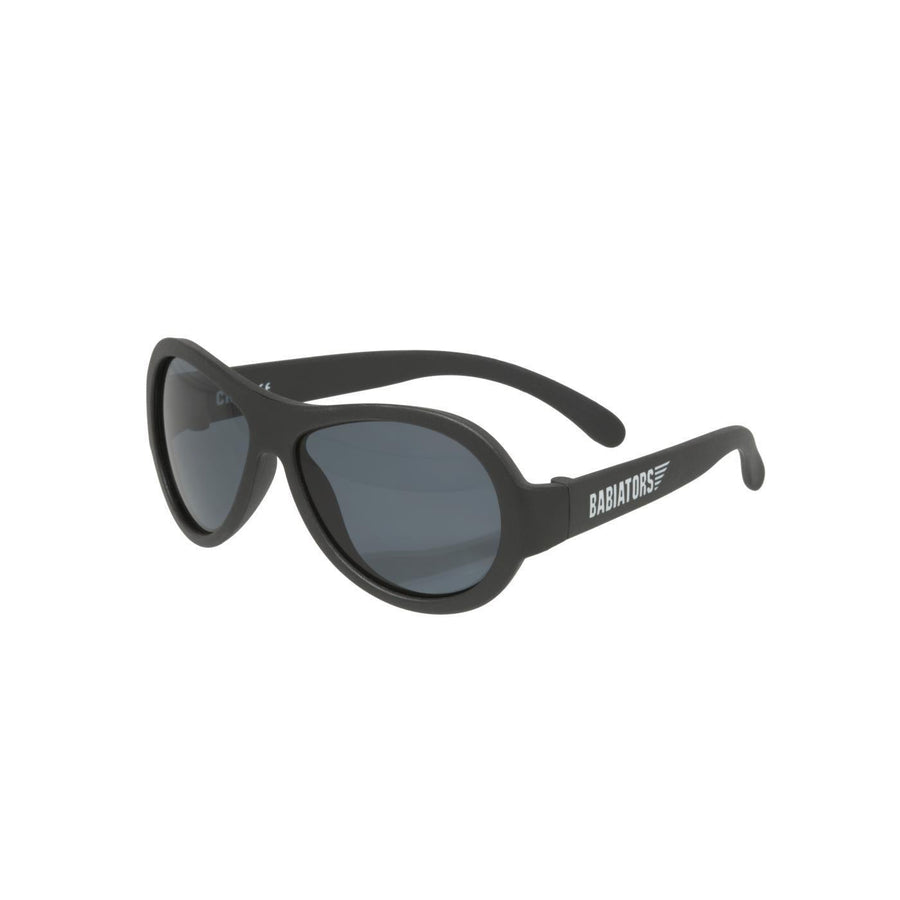 Aviator Sunglasses-Sunglasses-Babiators-Ages 0-2-Black-bluebird baby & kids