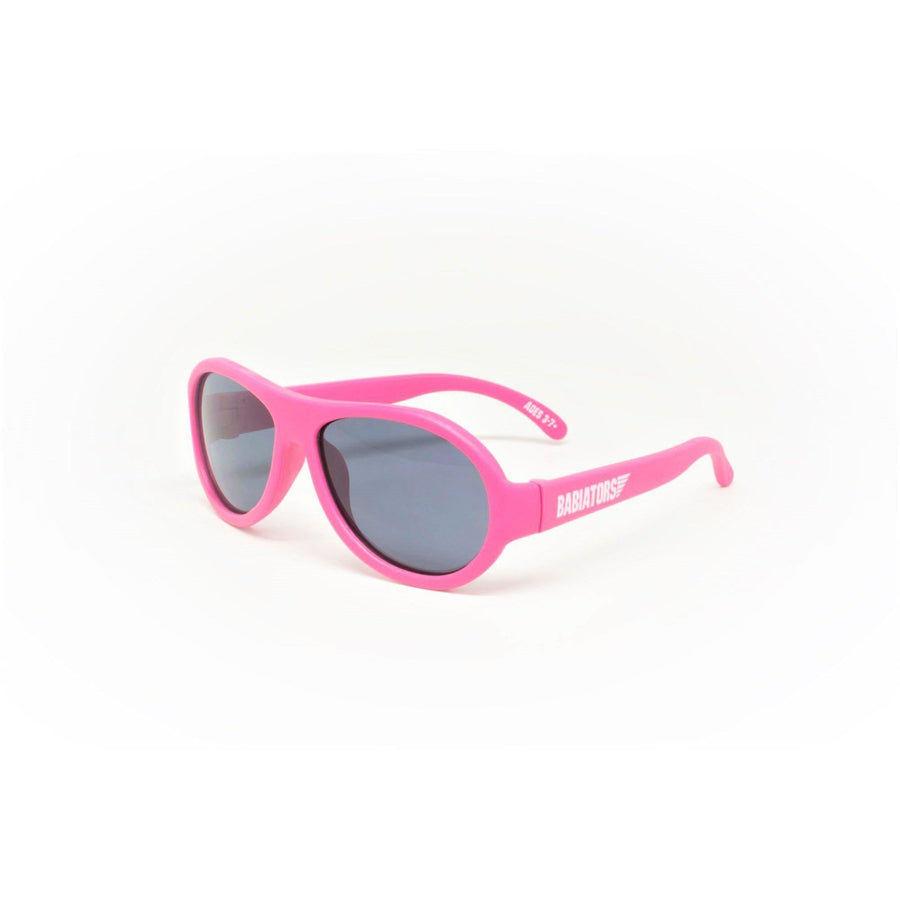 Aviator Sunglasses-Sunglasses-Babiators-Ages 3-5-Pink-bluebird baby & kids