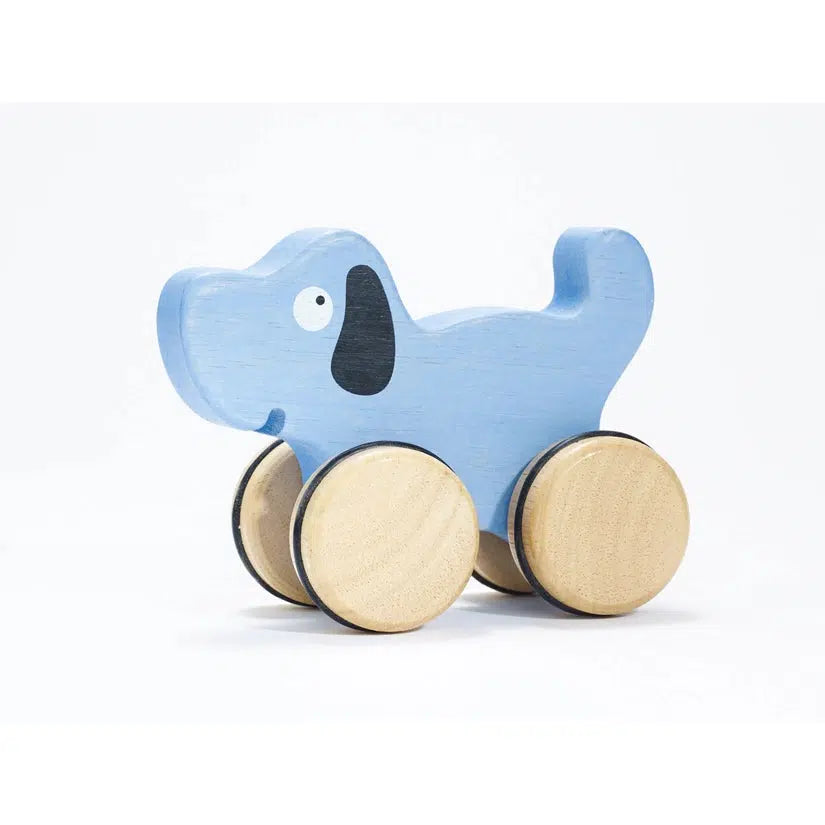 Push Around Dog-Wooden Toys-BeginAgain-bluebird baby & kids