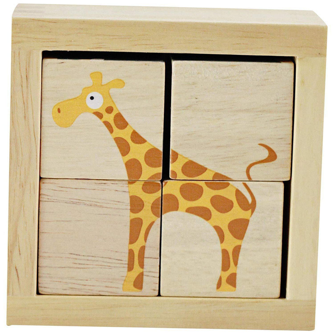 Safari Animals Buddy Blocks-Wooden Toys-BeginAgain-bluebird baby & kids