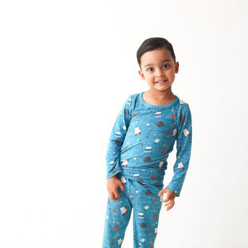 Outer Space Pajama-Pajamas-Bestaroo-2T-bluebird baby & kids