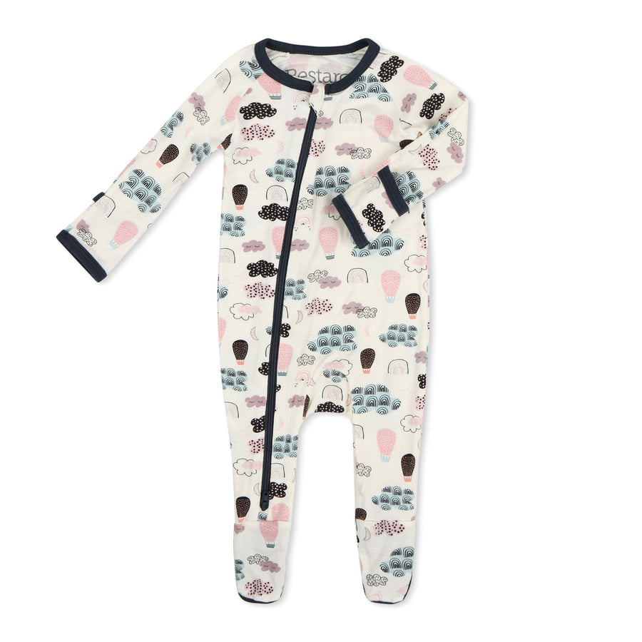 Sleepy Time Footie-Pajamas-Bestaroo-Newborn-bluebird baby & kids