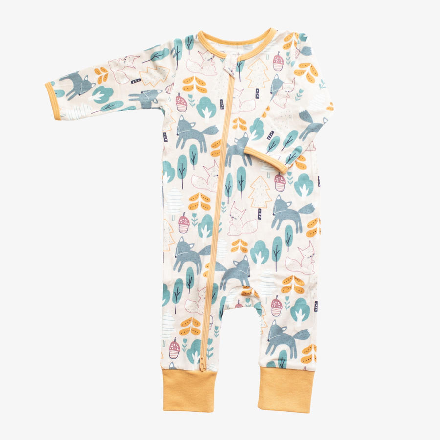 Woodland Wonderland Romper-Pajamas-Bestaroo-6-12 M-bluebird baby & kids