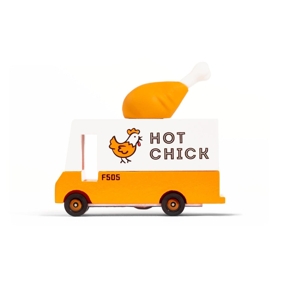 Fried Chicken Food Truck-Wooden Toys-Candylab Toys-bluebird baby & kids