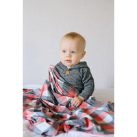 Jack Knit Swaddle Blanket-Blankets & Loveys-Copper Pearl-bluebird baby & kids