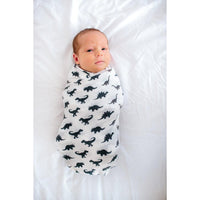 Wild Knit Swaddle Blanket-Swaddle Blankets-Copper Pearl-bluebird baby & kids