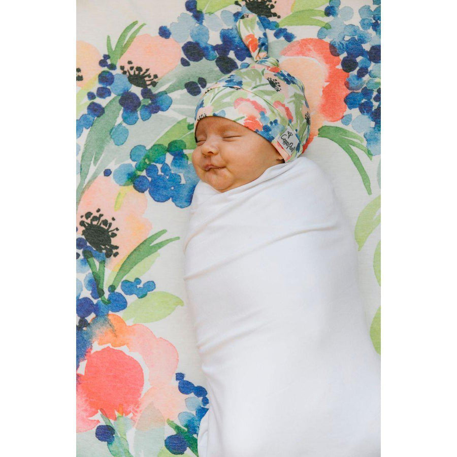 Wren Monthly Milestone Blanket-Blankets & Loveys-Copper Pearl-bluebird baby & kids