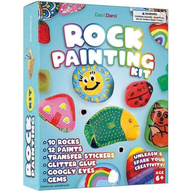 Rock Painting Kit-Arts & Crafts-Dan&Darci-bluebird baby & kids