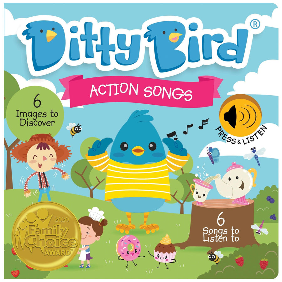 Ditty Bird Action Songs-Baby Activity Toys-Ditty Bird-bluebird baby & kids