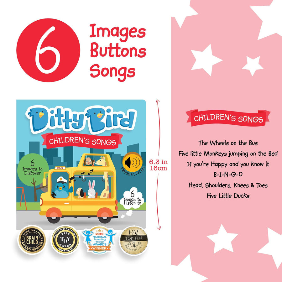 Ditty Bird Children’s Songs-Baby Activity Toys-Ditty Bird-bluebird baby & kids