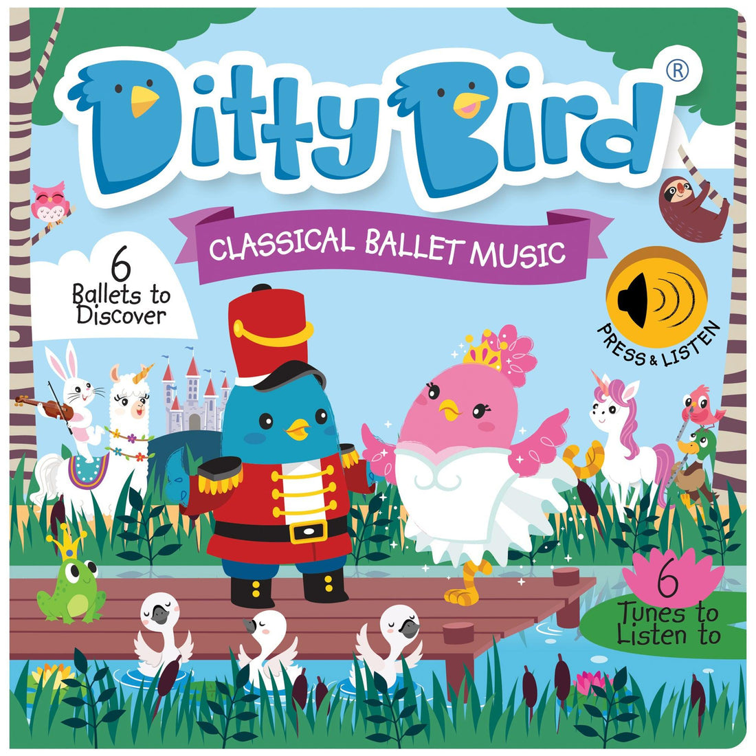 Ditty Bird Classical Ballet Music-Baby Activity Toys-Ditty Bird-bluebird baby & kids