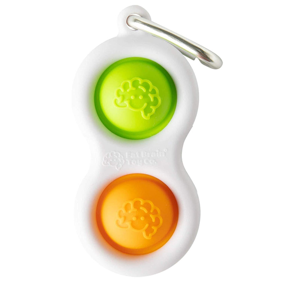 Simple Dimpl-Toys-Fat Brain Toy Co.-Orange/Green-bluebird baby & kids
