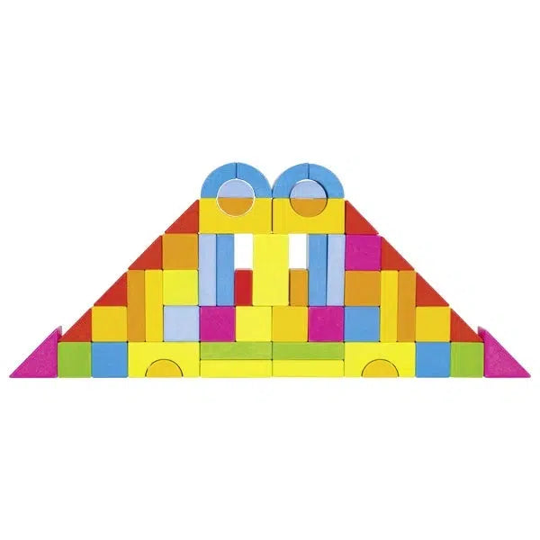 Goki Rainbow Building Blocks-Wooden Toys-Goki America-bluebird baby & kids