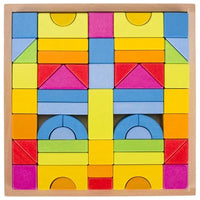 Goki Rainbow Building Blocks-Wooden Toys-Goki America-bluebird baby & kids