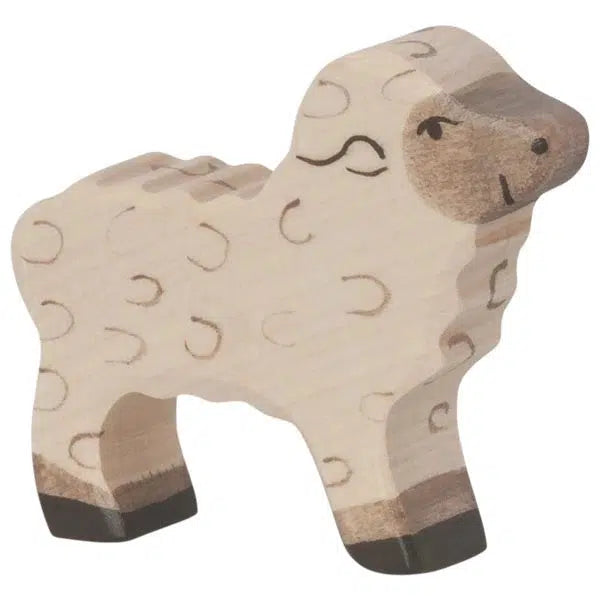 Holztiger Lamb Toy-Wooden Toys-Goki America-bluebird baby & kids