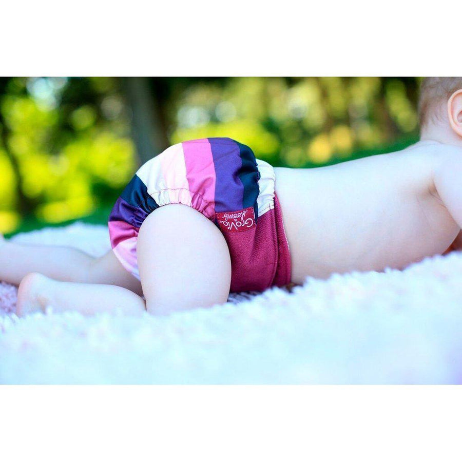 Sugar Rush Hook & Loop Hybrid Diaper Shell-Cloth Diapers-GroVia-bluebird baby & kids