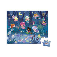 Fairies & Water Lilies - 36 Piece Puzzle-Puzzles-Janod-bluebird baby & kids