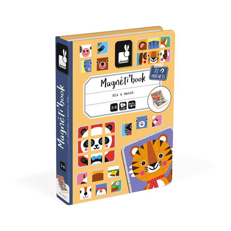 Mix and Match Magnetibook-Activity Book-Janod-bluebird baby & kids