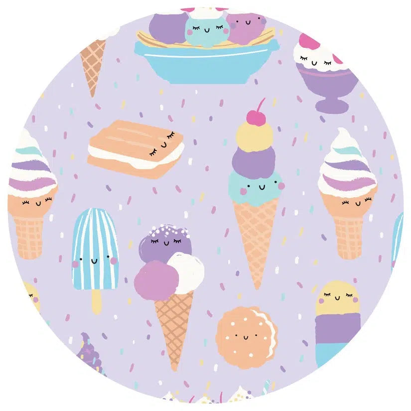 Wildberry Ice Cream Social Bamboo Viscose Zippy-Pajamas-Little Sleepies-Newborn-bluebird baby & kids