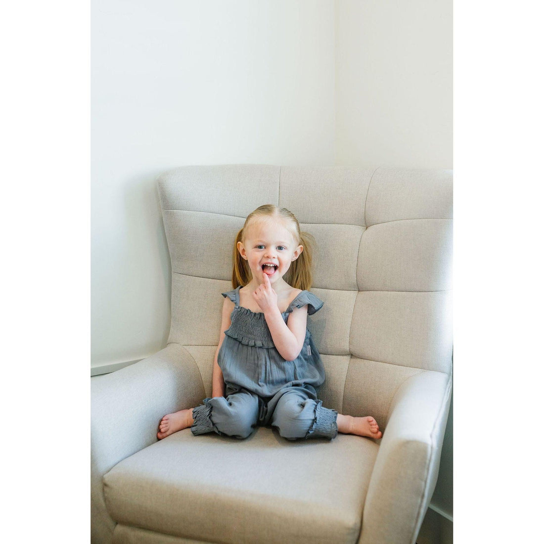 Kids Organic Muslin Sleeveless Romper – Bluebird Baby & Toys