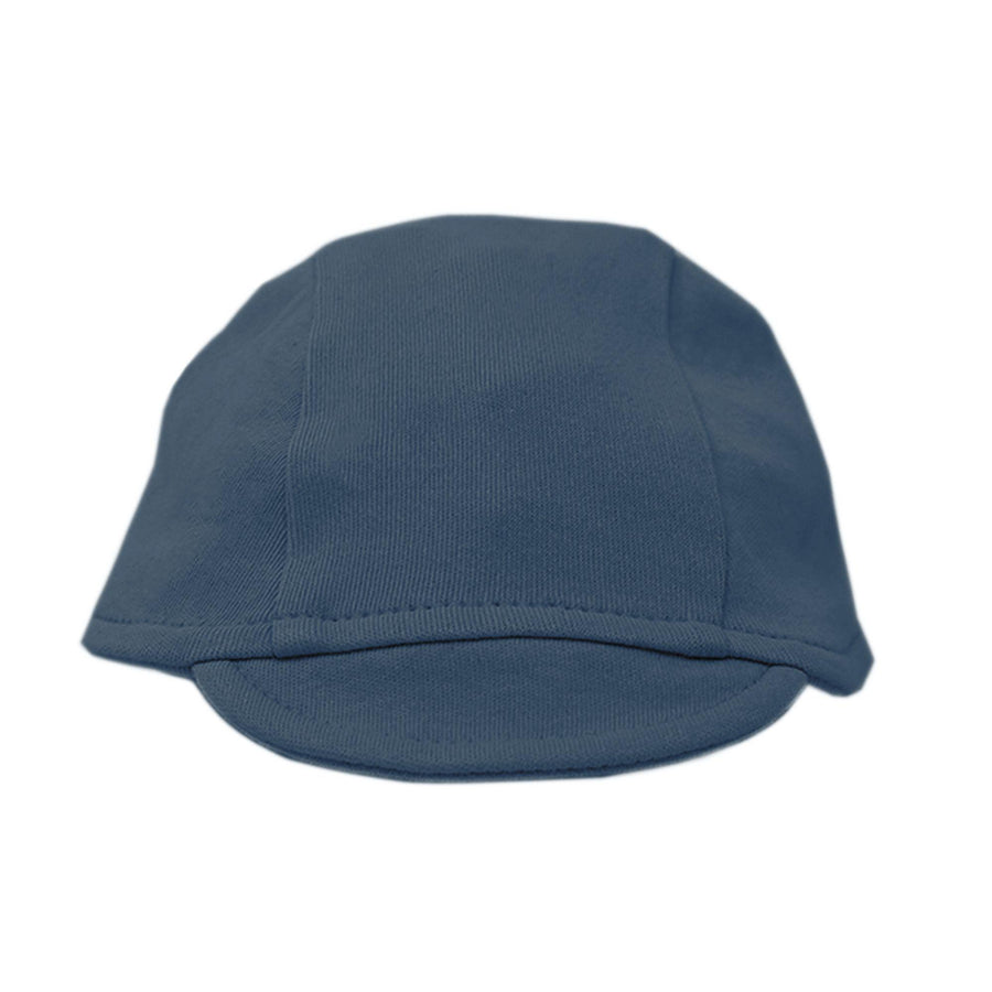 Organic Abyss Blue Riding Cap-Hats-Loved Baby-0-3 M-Abyss Blue-bluebird baby & kids