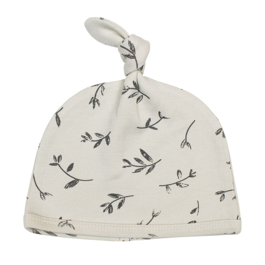 Printed Top-Knot Hat-Hats-Loved Baby-0-3 M-Stone Flower-bluebird baby & kids